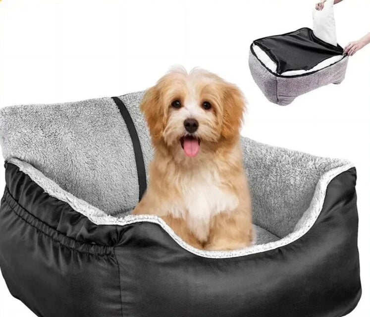 Detachable Washable Pet Car Travel Bed